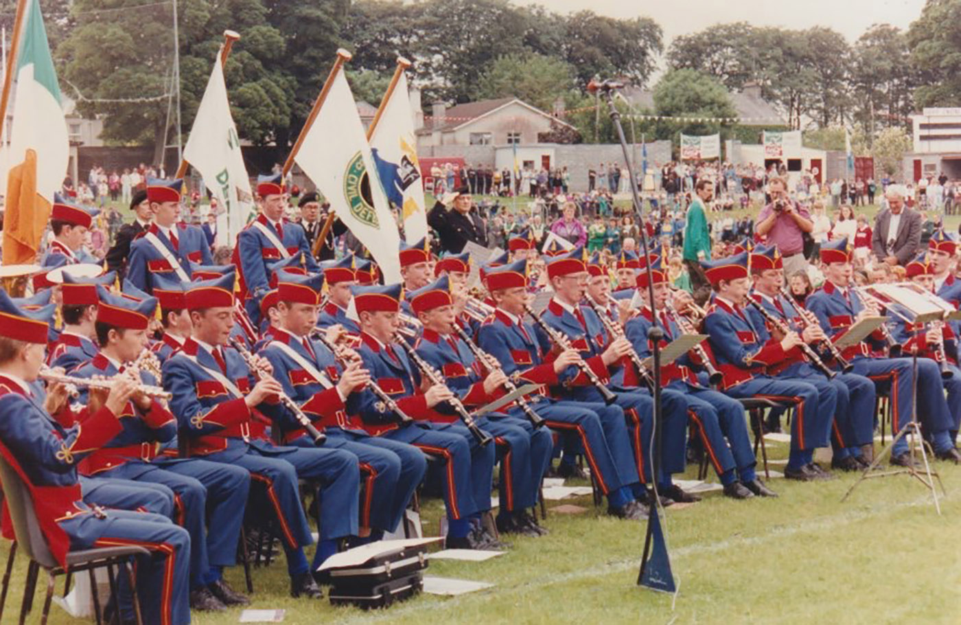 National Feile na nGael Finals in Athenry 1992 Slide background